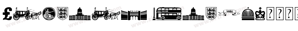 England Italic字体转换